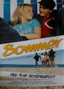 P314 Kinoplakat A0 - SOMMER Jimi Blue Ochsenknecht Gefaltet - Picture 1 of 2
