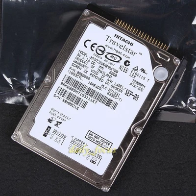 HTS726060M9AT00 - HITACHI 60 GB 2.5" 7200 RPM PATA IDE Hard Disk Drive HDD - Image 1 of 2