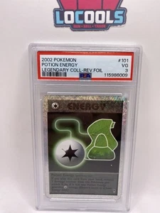 2002 POTION ENERGY REVERSE HOLO LEGENDARY COLLECTION POKEMON PSA 3 101/110 - Picture 1 of 2