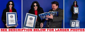 MICHAEL JACKSON 2007 GUINNESS RECORDS 3xRARE8x10 FOTOS - Bild 1 von 1