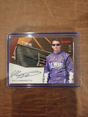 2017 Panini Torque: #JTS-MD Matt Dibenedetto Auto Relic /15 Autograph Tire - Image 1 of 2