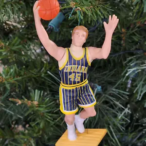 Rik Smits Indiana Pacers NBA Basketball Xmas Tree Ornament vtg Jersey 45 Holiday - Picture 1 of 4