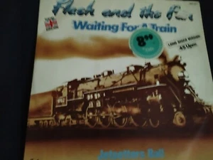 Flash and the Pan Waiting for A Train disco in vinile 45 giri 7" top hit England - Foto 1 di 3