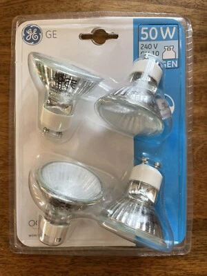 Pack of 4 50 Watt Halogen Spot Lights - Image 1 of 2