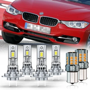 For 12-15 BMW F30 3-Series Sedan LED Headlight Hi/Lo Beam+Turn Signal Light Bulb - Picture 1 of 14
