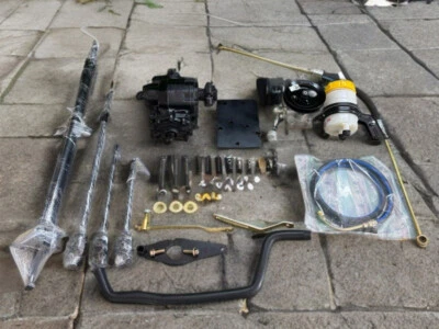 Kit de conversión de dirección manual a asistida para Willys Jeep LHD MB GPW CJ2A 3A M38+ Foto 1 de 2