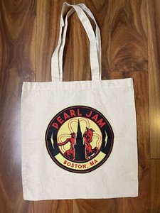 Pearl Jam Tote Bag Boston 2018 Fenway Red Sox Sept 2018 Eddie Vedder