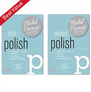 Michel Thomas Total Polish & Perfect Polish Complete Set *BOTH COURSES* - Foto 1 di 1