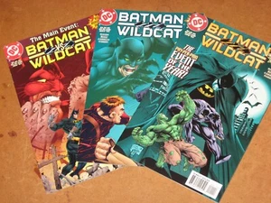 Batman vs Wildcat Lot #1 -2- 3 Complete DC Comics (1997) 1st Print Comic Books - Picture 1 of 4