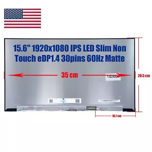 New Laptop Screen NV156FHM-N4T V8.0 NV156FHM-N52 NV156FHM-N52A NV156FHM-N63 V8.0 - Picture 1 of 12