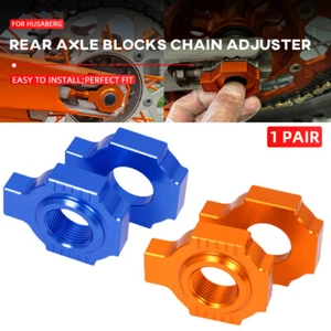 Ajustador tensor de carrete basculante bloques de eje trasero para Husaberg FE 250/350 TE300 - Imagen 1 de 24