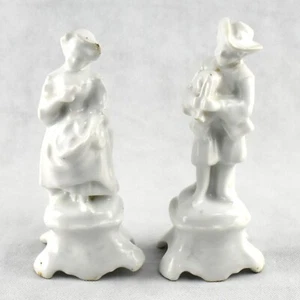 Pair of Vieux Paris porcelain figures / vases, 19th Century - Picture 1 of 9