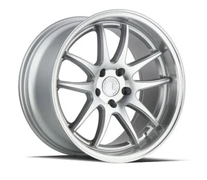 18x9.5/18x10.5 Aodhan DS02 5x114.3 +15|+15 Machined Wheels (Set of 4) - Picture 1 of 3