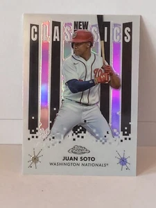 Juan Soto, 2022 Topps Chrome, New Classics Refractor, #NC-2, Free Shipping! - Bild 1 von 2