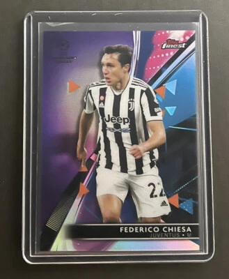 Federico Chiesa Topps Finest Refractor /299 Purple - Image 1 of 2