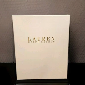 Ralph Lauren GESCHENKBOX groß schwer LEERKARTON Gold Buchstaben Jumbo gebraucht - Bild 1 von 12