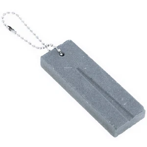 Small Field Knife Pocket Fishing Tackle Box Grooved Angle Sharpening Stone - Picture 1 of 6