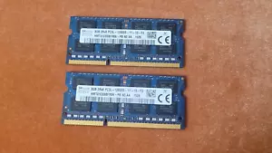 2 Pics SK hynix 8GB 2Rx8 PC3L-12800S-11-13-F3 DDR3L SODIMM 204-Pin Memory Ram - Picture 1 of 2