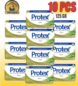 PROTEX Aloe Toilet Soap 125g-10 PCS - Picture 1 of 3