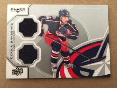 2012/13 UD Black Diamond Double Diamond Jerseys CBJ-DB Derick Brassard - Image 1 of 2