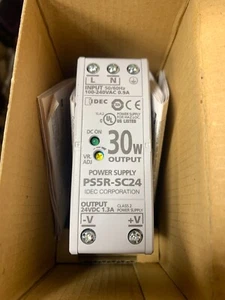 IDEC PS5R-SC24 Power Supply 100-240VAC Input, 24VDC 1.3A 30W Output -New in Box! - Picture 1 of 11