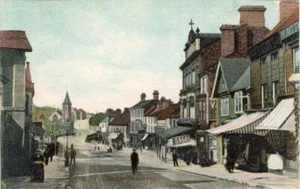 PRINTED POSTCARD FRONT STREET, CHESTER-LE-STREET (NEAR WASHINGTON) COUNTY DURHAM - Picture 1 of 2