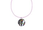 Darts Dart 180 codey61 DOME on a 18" Pink Cord Necklace Jewellery Gift Handmade