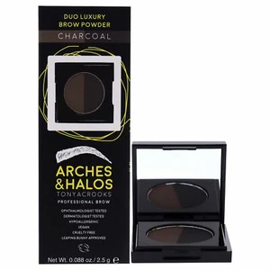 Duo Luxury Brow Powder Charocoal by Arches and Halos for Women 0.088 oz Eyebrow - Picture 1 of 1