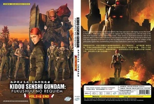 ENGLISH DUBBED Mobile Suit Gundam: Requiem for Vengeance (1-6End) DVD All Region - Picture 1 of 1