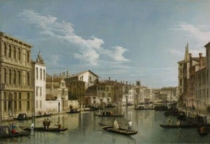 Canaletto The Grand Canal in Venice Classic Wall Art Print Poster Picture  - Picture 1 of 7