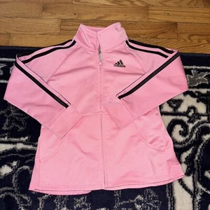 Girls Size 4 Adidas Pink Track Jacket - Picture 1 of 4
