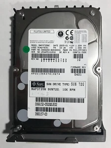 Sun ST373307LSUN72G 10K 72gb Disk Drive 3900106-04 - Picture 1 of 3