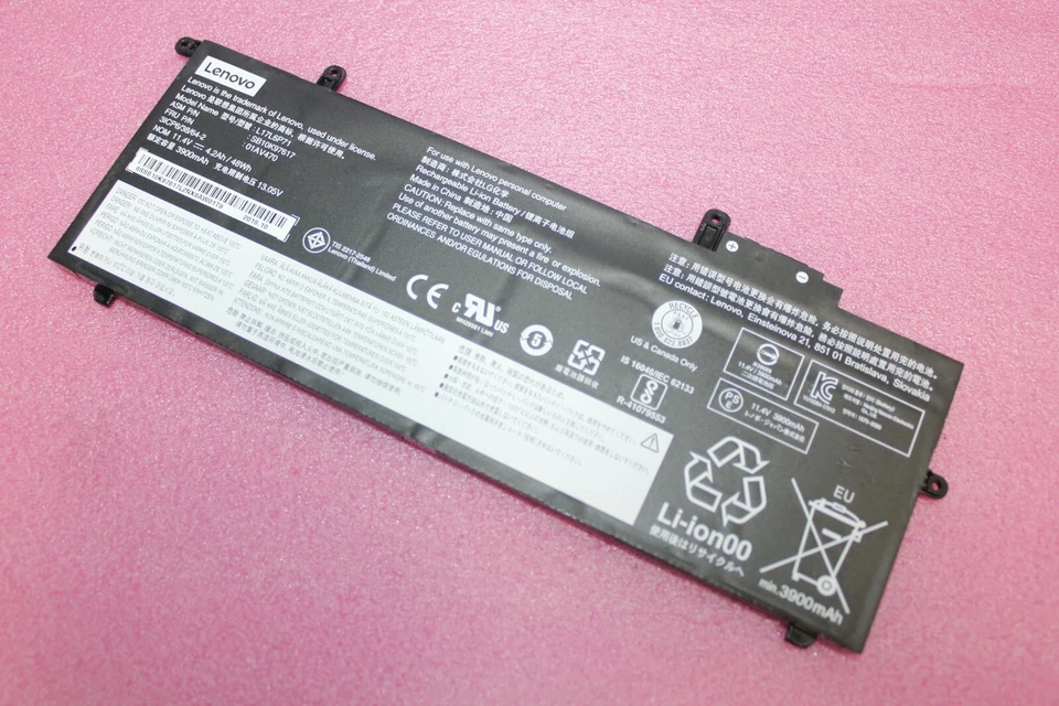 Genuine Lenovo Thinkpad X280 Laptop Battery L17L6P71 01AV470 - Image 1 of 1