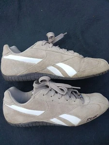 Reebok RBK Woman Driving Metal X 32-148840 Beige Tan Casual Shoes Sneakers Sz 7 - Picture 1 of 6