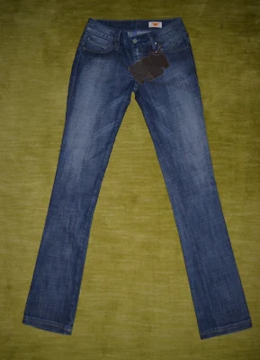 Antik Denim Jeans Women's 28"x35" Low Rise Embroidered Pockets Straight Leg NWT - Image 1 of 4