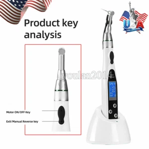 AZDENT Dental Endo Motor Raíz Canal LED Tratamiento la pieza de mano de ángulo - Imagen 1 de 12