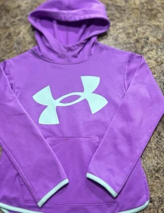 Girl ‘s Under Armour Hoodie Size 6 X - Picture 1 of 2
