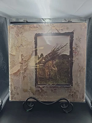 Led Zeppelin IV OG LP 1971 Atlantic Records Monarch Press SD 7208 VG/VG - Image 1 of 4