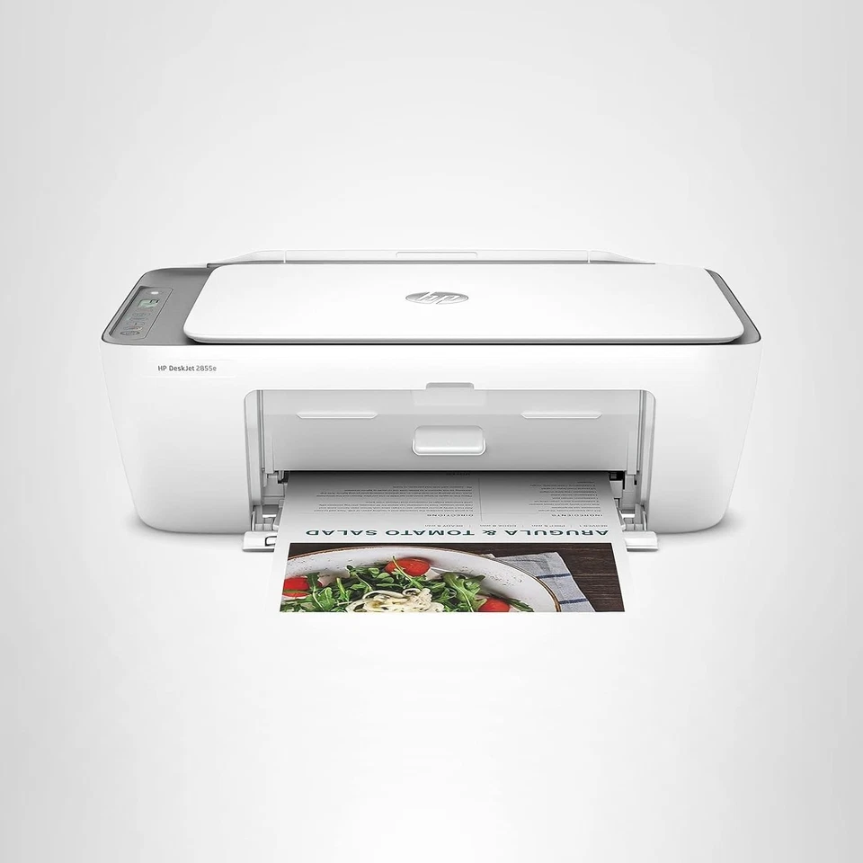 (BROKEN) HP DeskJet 2855e Wireless All-in-One Color Inkjet Printer - Image 1 of 1