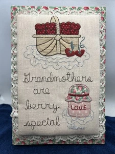 Receta de colección Valorie Sockwell arte popular abuelas foto guardián punta de aguja - Imagen 1 de 8