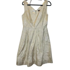 Vintage Betsey Johnson Dress 8 Double V-Neck Sleeveless Knee Length USA Made - Picture 1 of 9