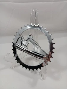 VINTAGE LOWRIDER Fahrrad Stahl SCHUH 36T RITZEL CHROM - Bild 1 von 7