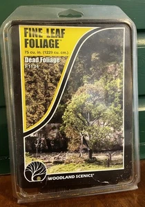 WOODLAND SCENICS FINE LEAF DEAD FOLIAGE - Foto 1 di 6