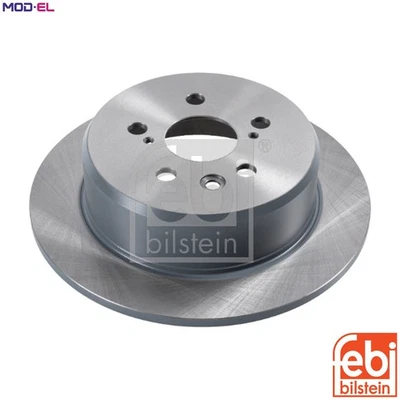 2x BRAKE DISC 108561 FOR TOYOTA CARINA/Liftback CELICA/Convertible CALDINA 1.8L - Image 1 of 4