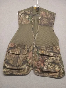 Browning Vest Hunting Men's Size XL Camoflauge Dove Back Pocket Mesh Zip - Picture 1 of 11
