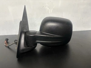 2002-2007 Jeep Liberty Driver Left Side View Power Door Mirror Black - Picture 1 of 7