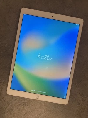 Apple iPad Pro 1. Gen 128GB, Wi-Fi + 4G (Ohne Simlock), 12,9 Zoll - Gold - Bild 1 von 3