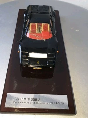 1/43 AMR RUF Kit Ferrari 512  Noire André Ruf Montage P. Bouin  - Photo 1/4