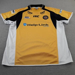 Castleford Tigers Mens Rugby Shirt 4XL Yellow Black Jersey Top Adult XXXXL - Picture 1 of 9