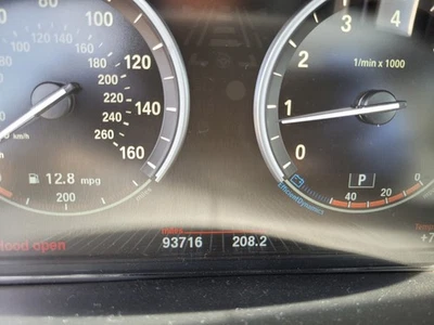 X5 OE 2017 velocímetro calibre clúster 93 k millas BMW Foto 1 de 4